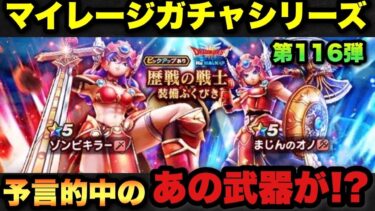 【ドラクエウォーク】これは引き強！？マイレージガチャシリーズ第116弾！