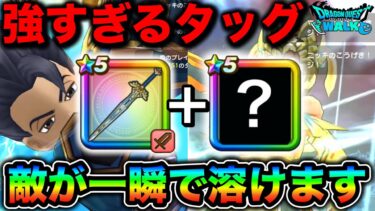 【ドラクエウォーク】コイツ完全に一線を越えてやがる。故に推してますし、時間効率爆上がりで幸。
