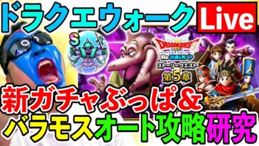 【ドラクエウォーク】ラーミアガチャぶっパ＆大魔王バラモスをフルオートで安定させろ！研究所
