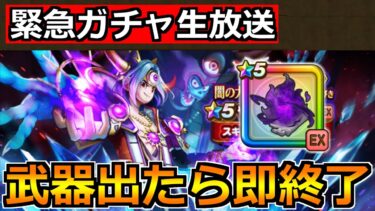 【ドラクエウォーク】ゾーマ装備ガチャ！やみのころもの黒炎を出すまでやめれまテン！【ガチャ生放送】