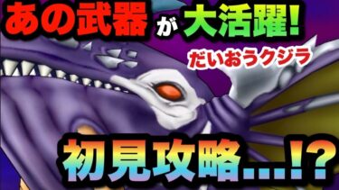 【ドラクエウォーク】ついにあの武器が大活躍する！だいおうクジラを初見ソロ攻略！？