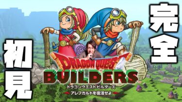 【ドラクエ】完全初見のドラゴンクエストビルダーズ！#1【DQビルダーズ】