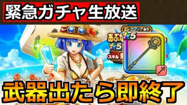 【ドラクエウォーク】水着セラフィガチャ生放送！サマーメモリー引けるまで終われない！