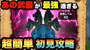 【ドラクエウォーク】あの武器が強過ぎてヒドラのほこらが簡単に！？