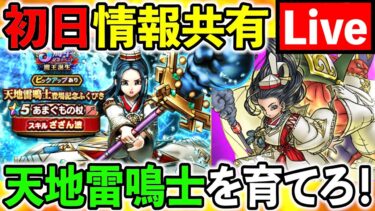 【ドラクエウォーク】天地雷鳴士を育てたくて育てたくてしかたなくなってしまった配信者