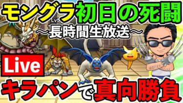 【ドラクエウォーク】モングラ初日、相棒のキラパンと共に戦場を駆け抜けろ！！！
