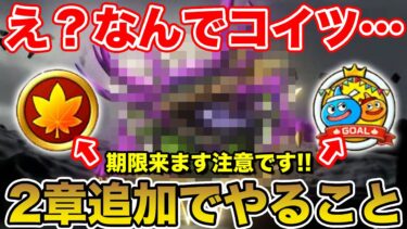 【ドラクエウォーク】え…まさかの実装!?!? 深まる謎…2章追加でやるべきこと!!【DQW】