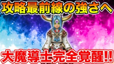 【ドラクエウォーク】攻略最前線の強さへ…大魔導士が完全覚醒しました!!【DQW】