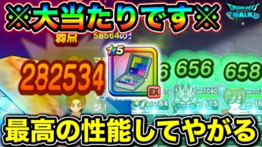 【ドラクエウォーク】実戦で使ってみた結果。これマジで最高の性能してやがる！！！