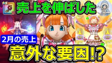 【ドラクエウォーク】2月の売り上げがヤバすぎる!?【スマホゲー売上】