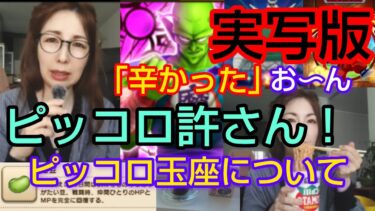 【ドラクエウォーク】ピッコロ許さん「ピッコロ玉座について」大事な所をヤケドしかけた