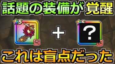 【ドラクエウォーク】話題の装備編成にある使い方が誕生！1本運用で成り立つのは盲点だった！