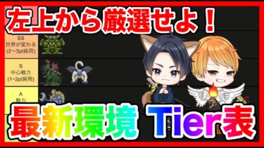【ドラクエウォーク】ネルゲルわかめ込み！最新環境Tier表作成！/グラマス四冠が教える『なかまモンスター最新環境』/仲間モンスター【ファンキーズGAME】