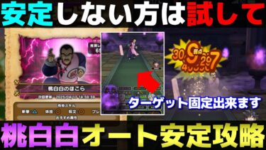 【ドラクエウォーク】今更…？と言われそうですが、桃白白先生の安定攻略です。※1〜2ターン目手動
