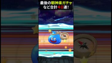 【ドラクエウォーク】まもなく終了する若武者レックス装備ガチャなど合計４０連（朝神楽）【ドラゴンクエストウォーク】2025年5月25日