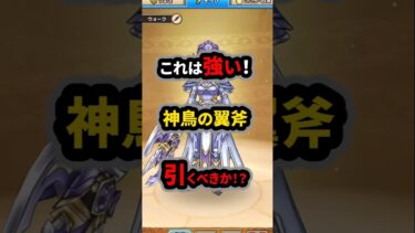 【ドラクエウォーク】これは強い！神鳥の翼斧！引くべきか！誤1210%→正1310%【ドラゴンクエストウォーク】2025年6月23日
