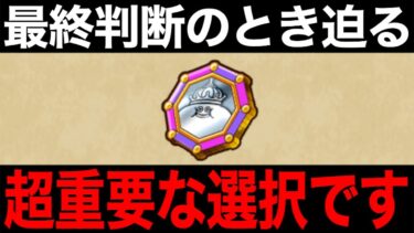 今メタキンコインはどの職業に使うべき？決断の時が近づいてます【ドラクエウォーク】【ドラゴンクエストウォーク】
