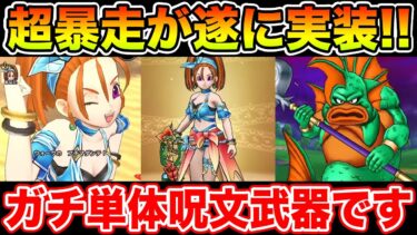 【ドラクエウォーク】遂に超暴走実装!! 周年前にガチ単体呪文武器が実装されました!!【DQW】